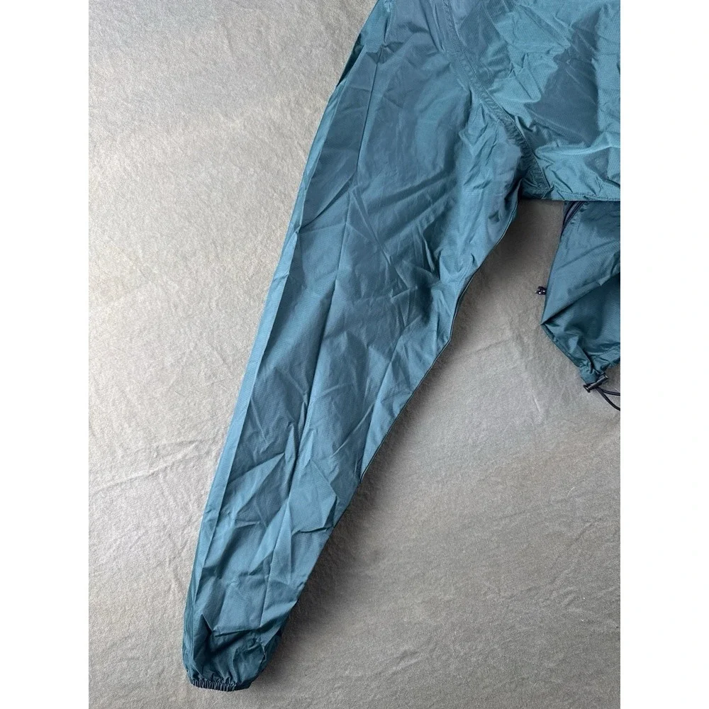 Vintage North Face Anorak Pullover Windbreaker Jacket Forest Green Size S